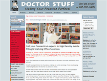 Tablet Screenshot of doctorstuff.com